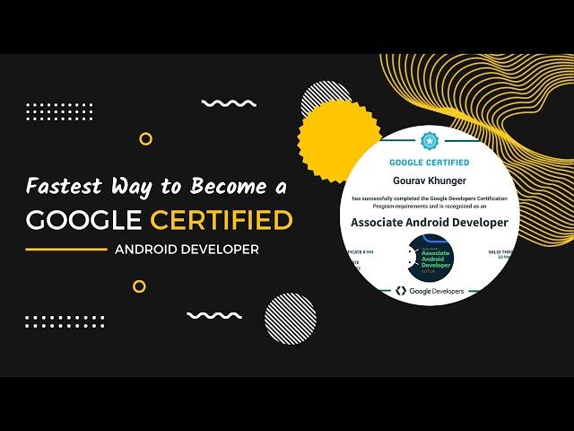 The Fastest Way to Become a Google Certified Android Developer: Beginner to Intermediate Roadmap