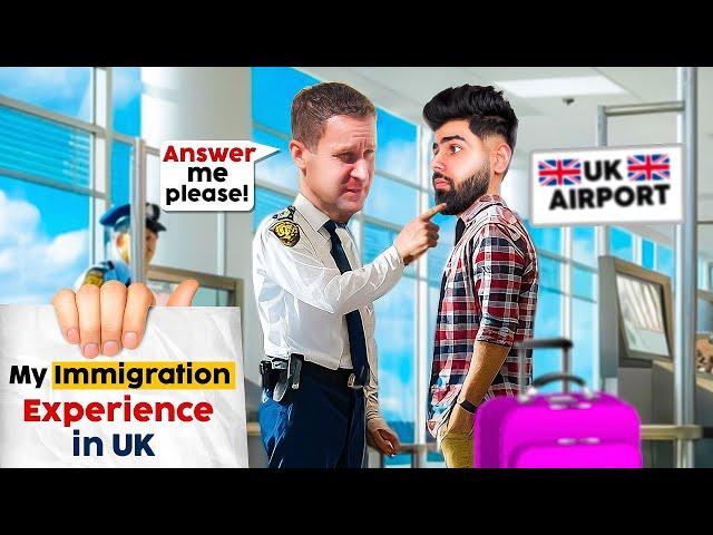 My UK Airport Immigration Experience - UK Immigration Questions & Answers for International Students