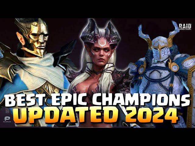 BEST EPIC CHAMPIONS for 2024 that are worth 6 STARRING! Raid Shadow Legends