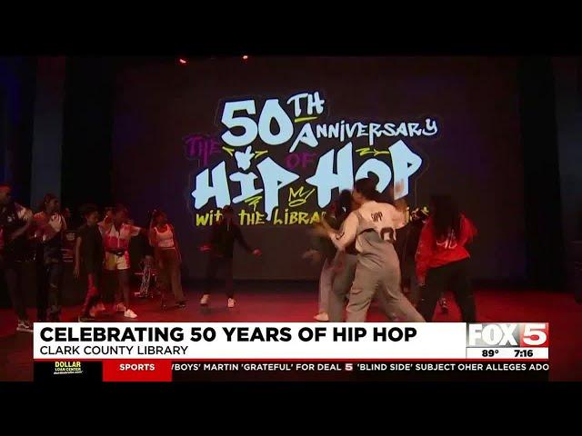 Las Vegas-Clark County Library District recognizing 50 years of hip hop