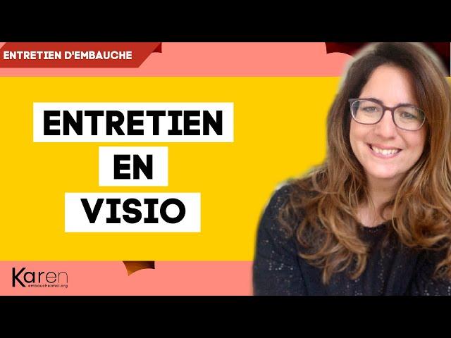 Préparer un entretien en visio : Easyrecrue, Entretien Skype, Zoom, Visiotalent, ...