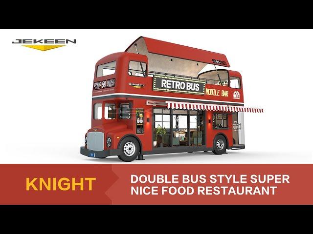 Knight: Double Decker Bus Food Truck