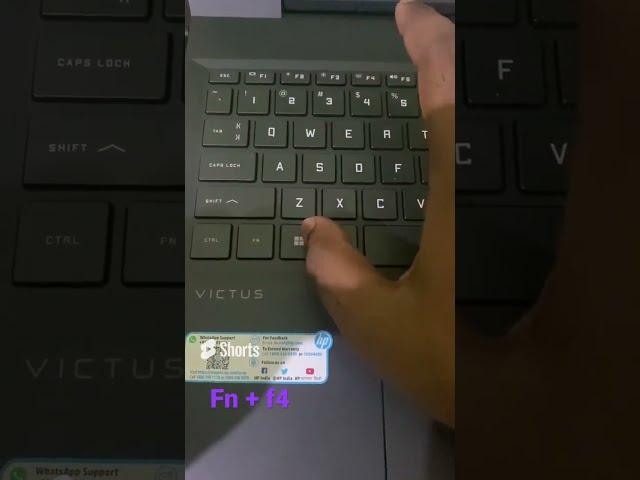 "How to Turn On Backlight on HP Victus 16: Quick and Easy Guide - YouTube Shorts"