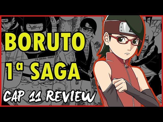 Análise do Mangá Boruto: Naruto Next Generations Cap 11 - O QUE PORR@ FIZERAM COM A SARADA?