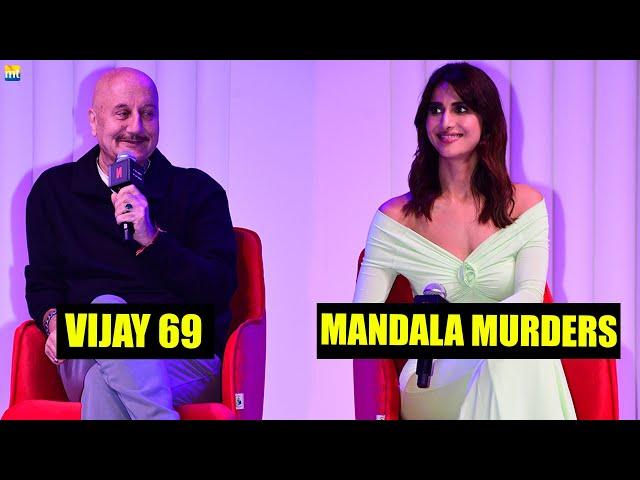 YRF's Mandala Murders & Vijay 69 | Vaani Kapoor | Anupam Kher | Netflix