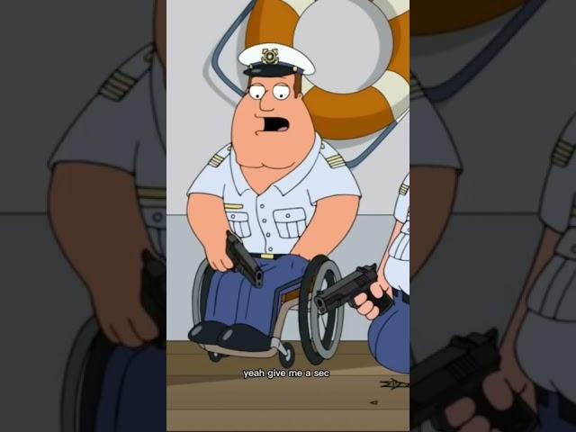 Family guy Cleveland does a Leeroy Jenkins