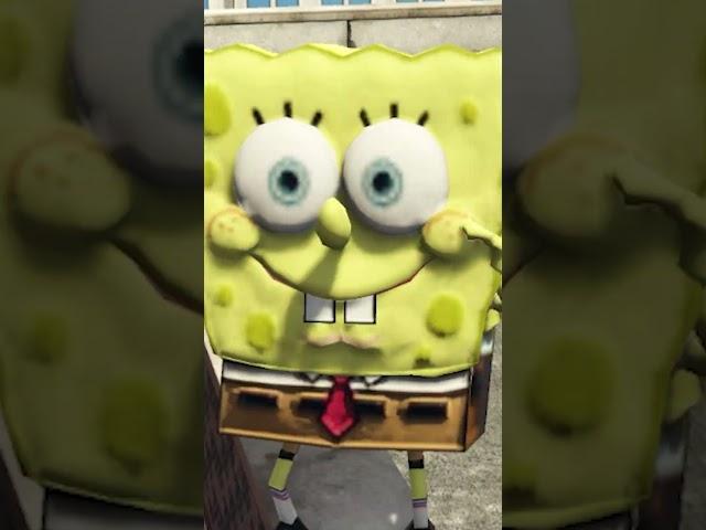 SpongeBob Trolls GTA 5 #shorts #gta5rp