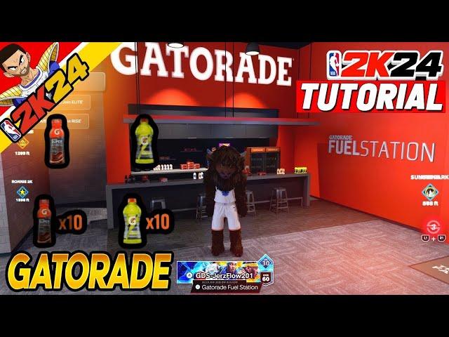 NBA 2K24 HOW TO EQUIP SKILL BOOST AND GATORADE !