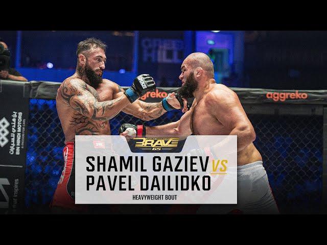 Shamil Gaziev vs Pavel Dailidko | BRAVE CF 81 | FREE MMA FIght