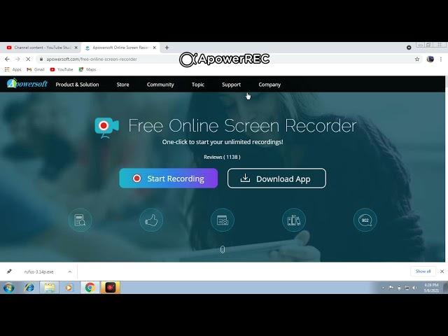 Free best screen recorder for pc | Apowersoft free screen recorder for pc windows 2021|