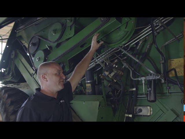 Walker Combines - Cleaning Shoe and Grain Handling