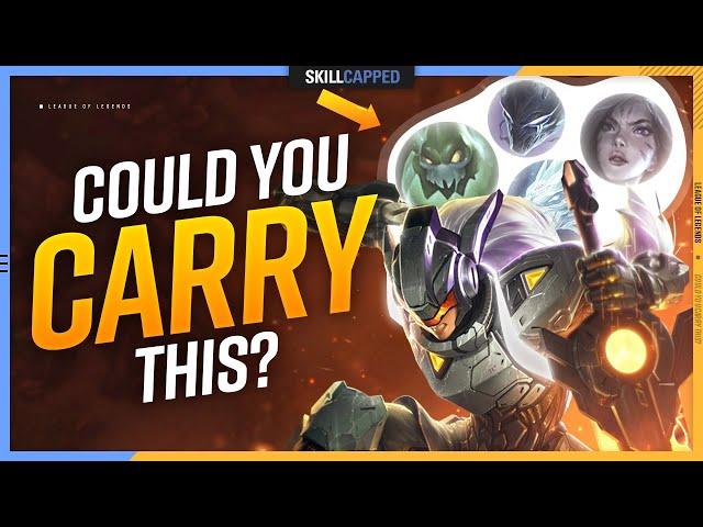 Can YOU Carry BAD Low Elo Teams as Support? - Skill Capped