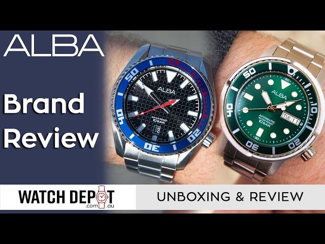 ALBA Watches Review | AL4243X1 Automatic & AS9N99X Quartz - Unboxing & Quick Look