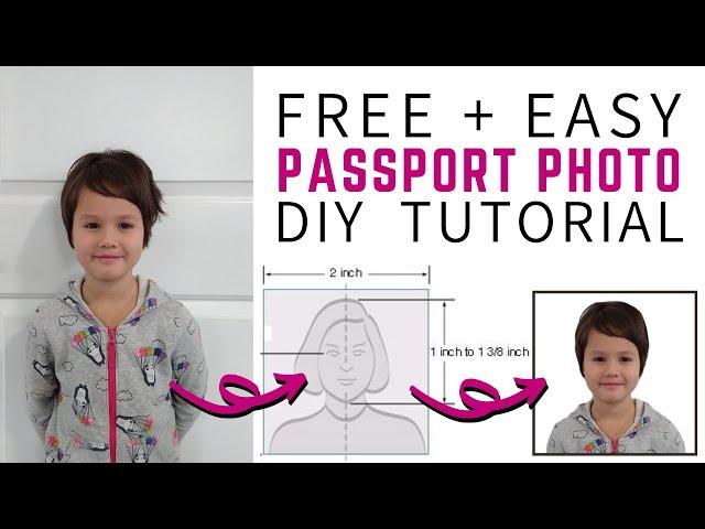 How to Make Passport Size Photo for FREE | How to Use Pixlr Tutorial + Canva Tutorial for Beginners