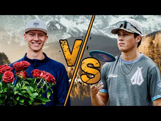 Anthony Barela VS. Gannon Buhr (Blindfolded Disc Golf)