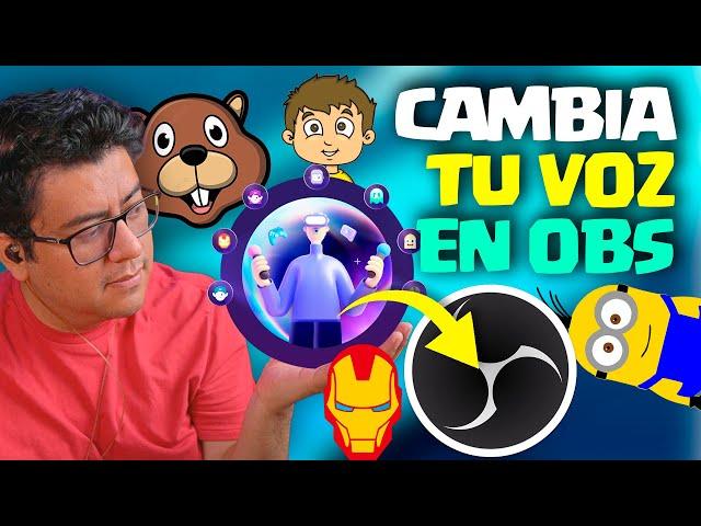 EL MEJOR cambiador de voz en tiempo real para OBS, YOUTUBERS y STREAMERS en PC