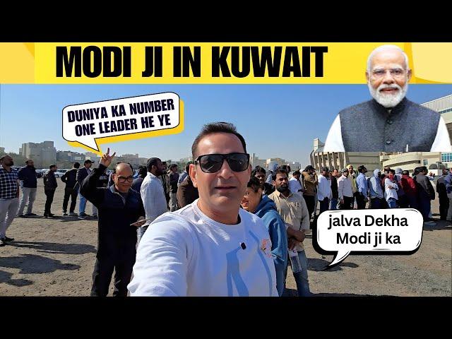 Craze of Modi ji in Kuwait, Travelling mantra