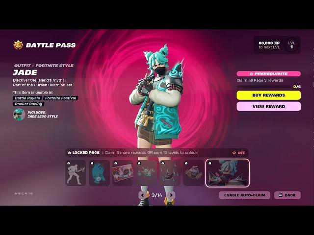 ENTIRE Chapter 6 - Season 1 Battle Pass (Fortnite: Hunters)