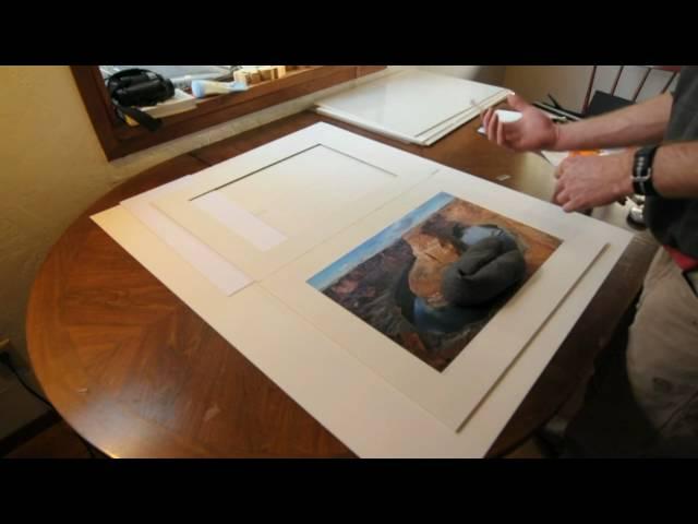 How to mat a print in an archival, conservation-safe manner