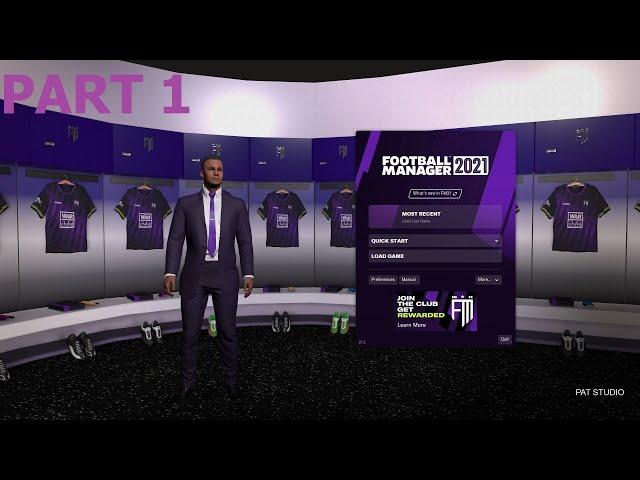 FOOTBALL MANAGER 2021 GAMEPLAY WALKTHROUGH PLAYTHROUGH PART 1 DEMO FOOTBALL MANAGER 2021 REVIEW