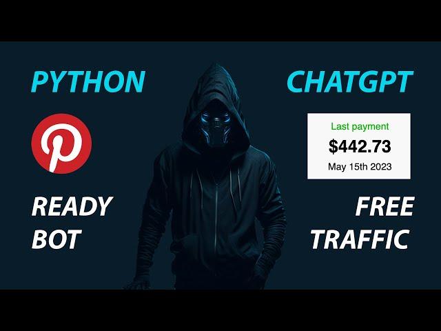 Easy Pinterest Automation for Gaining Free Traffic. Python (Pillow) + ChatGPT