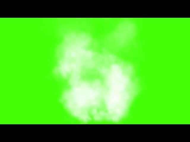 White Smoke Green Screen - Free Animation Download