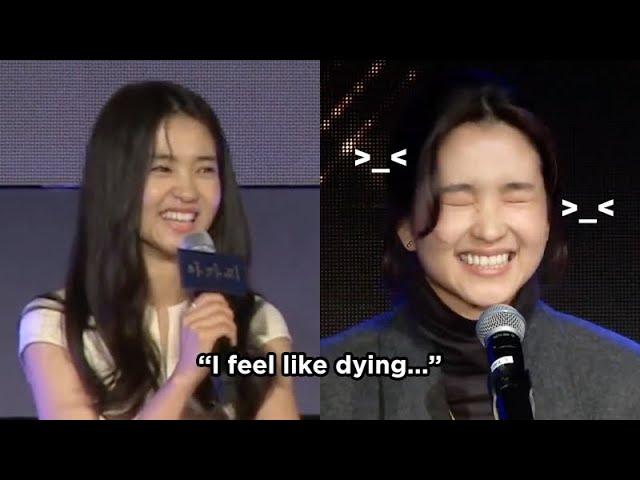 Kim Taeri being nervous for 6 minutes straight [ENG SUB]