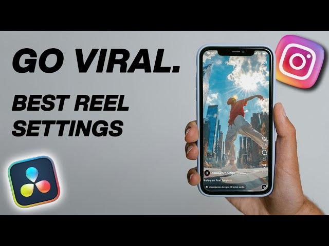 Best Instagram Reel Export Settings in Davinci Resolve 19