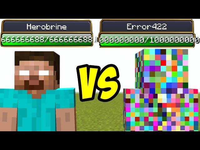 Herobrine vs Error422