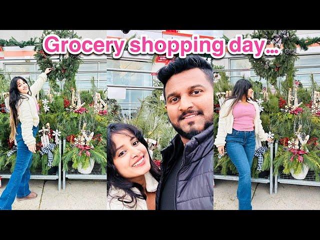 මාසයකටම ඇතිවෙන්න...| Grocery shopping day…| Day in my life | Canada