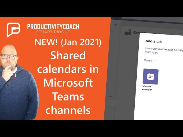 New way to add shared calendars to Teams - Channel Calendars (2021)