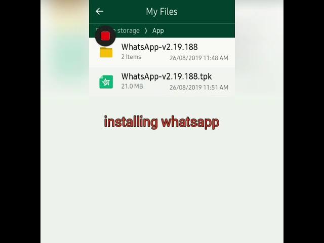 WhatsApp best feature in tizen Z1,Z2,Z3 mobile