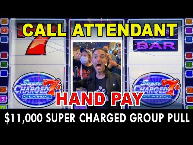  $11,000 Super Charged Group Pull With A Jackpot win 