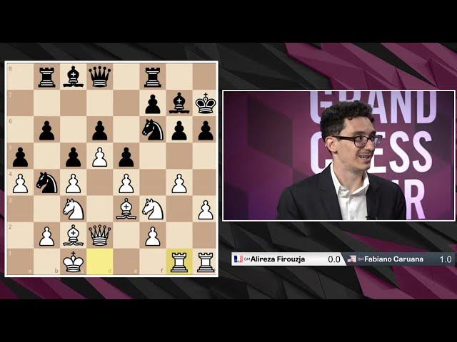 Caruana Turns ‘Dodgy’ Position into Win! | R1 #SuperbetChessClassicRomania