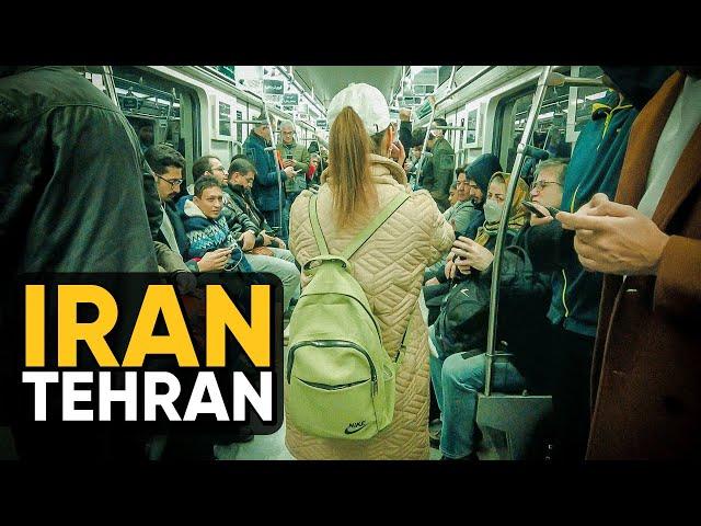 Daily Life in Central Tehran !  Iran's CRAZIEST Days of the Year!