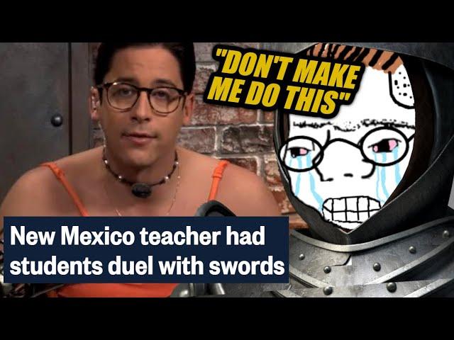 We Already Found The Worst Teacher Of The Year (Sword Duels??)