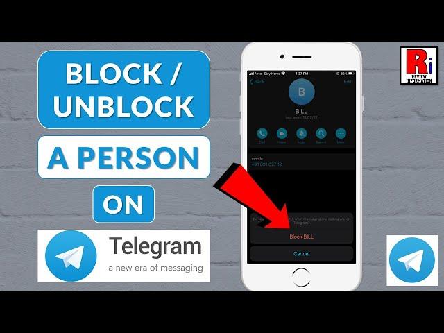 How to Block and Unblock a Person on Telegram Messenger