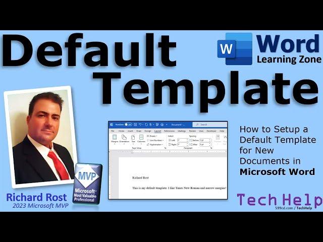 How to Setup a Default Template for New Documents in Microsoft Word