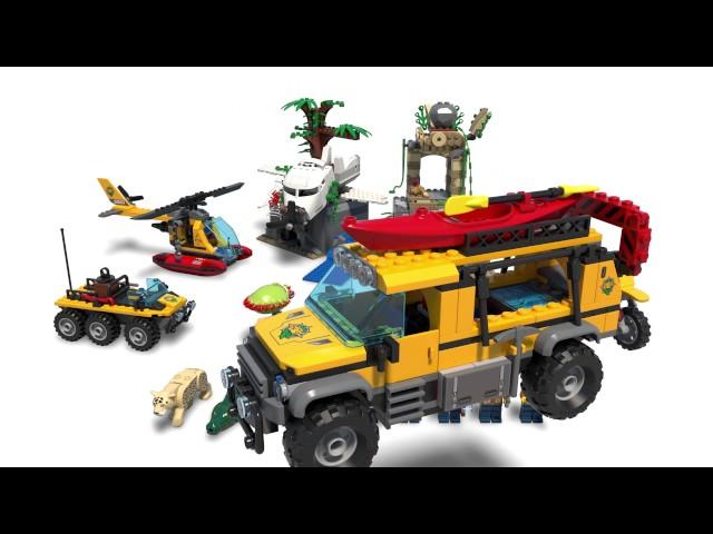 Jungle Exploration Site - LEGO City - 60161 - Product Animation