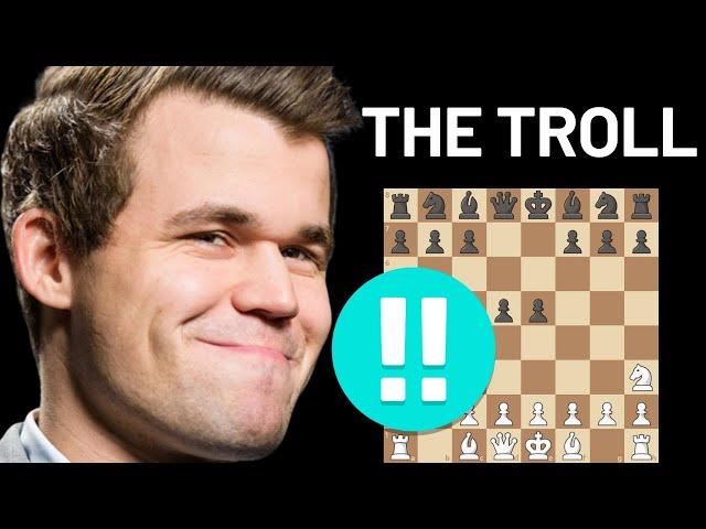 Magnus Carlsen Just Invented A New Chess Opening