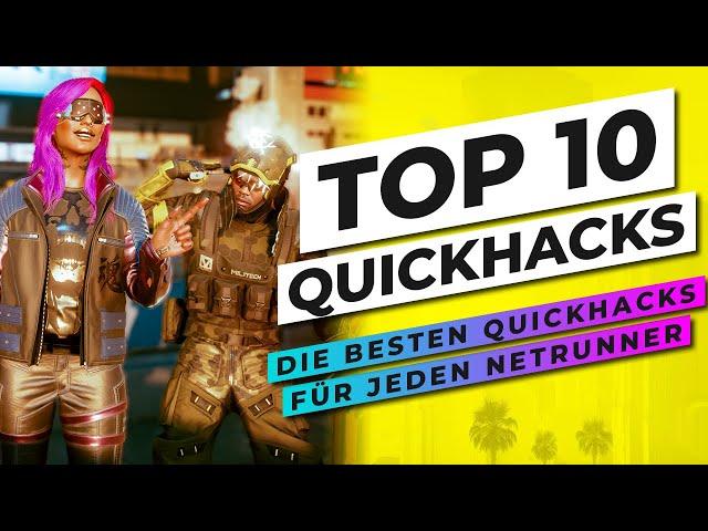 Die BESTEN LEGENDÄREN QUICKHACKS in Cyberpunk 2077 - Meine TOP 10 QUICKHACKS