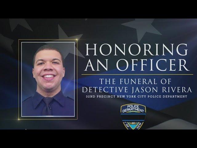 Funeral held for Det. Jason Rivera