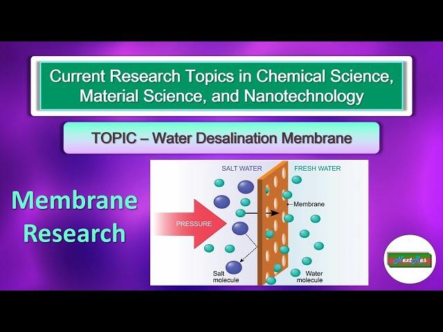 Water Desalination Membrane | Membrane Science | Seawater Desalination