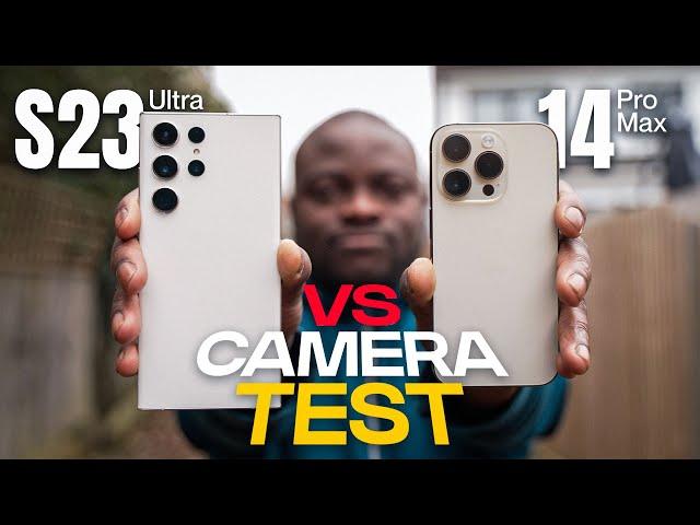 Samsung Galaxy S23 Ultra vs iPhone 14 Pro Max - CAMERA TEST!