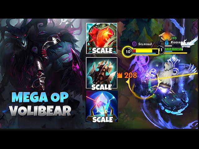 TRY THIS OP FULL SCALE VOLIBEAR BUILD! WILD RIFT (RUNES & BUILD)