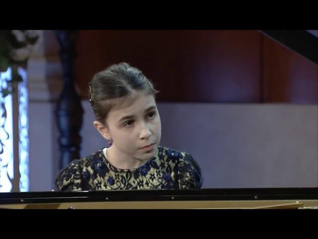 Alexandra Dovgan (9 y.o.) 23 04 2017 “Astana piano passion 2017“ Semifinal, junior group