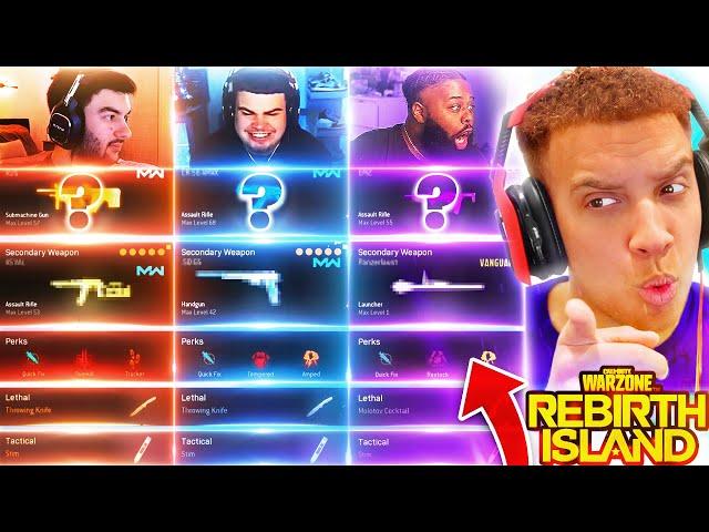 FAZE NUKE SQUAD BUILDS EACH OTHER’S LOADOUTS IN REBIRTH ISLAND!
