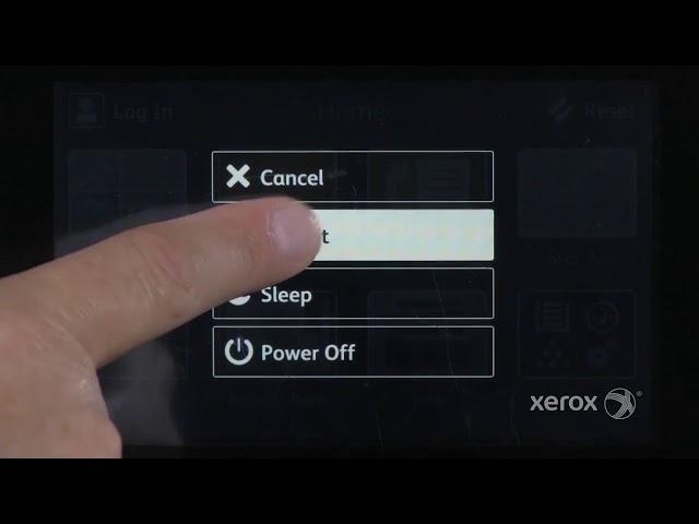 Xerox® VersaLink®Controller Power Off Power On