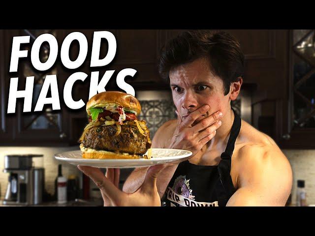 MAKING LOW CALORIE CHEAT MEALS | FOOD HACKS