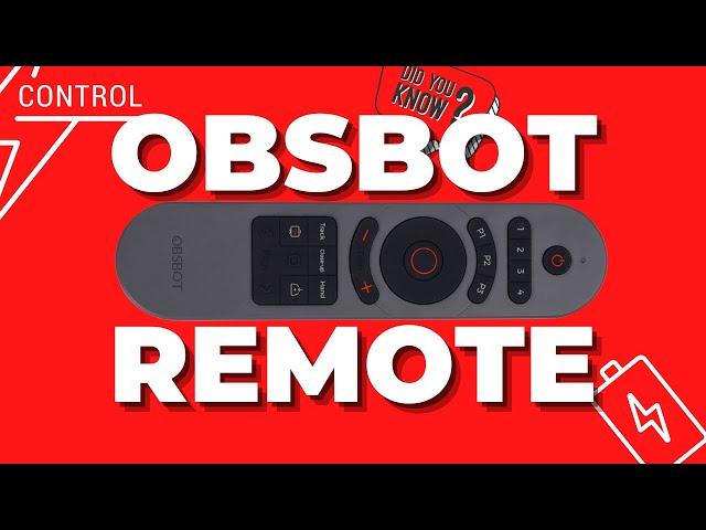 ALL You Need To Know about the OBSBOT Tiny Remote